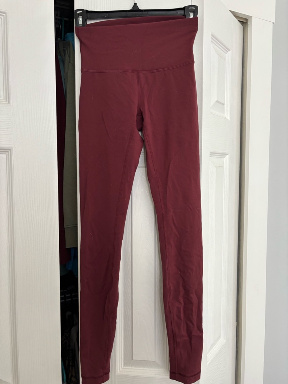 Lululemon athletica Wunder Train High-Rise Tight 28" Red Merlot